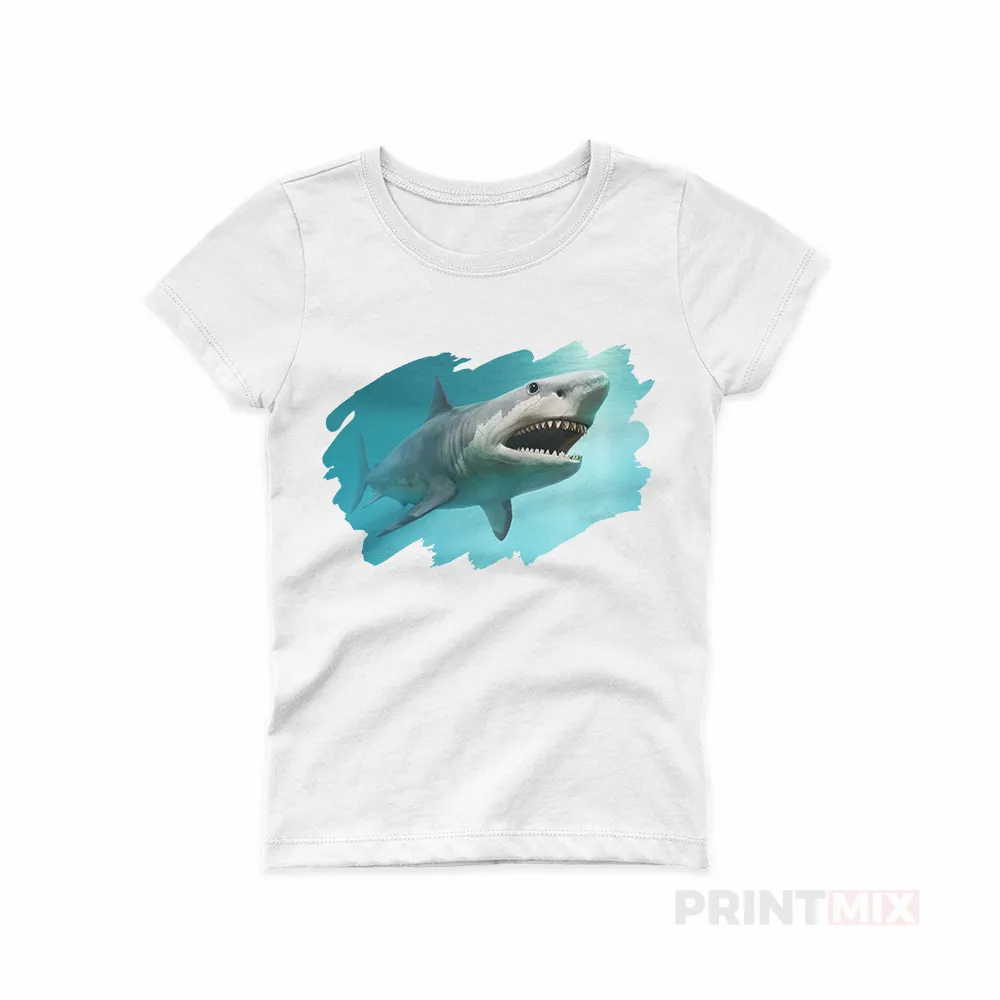 Fehér cápa – Női póló