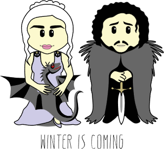 Khaleesi és Jon Snow