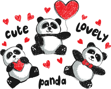 Aranyos pandák