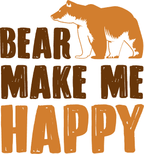 Bear make me happy