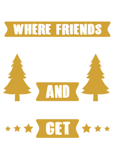 Camping where friends