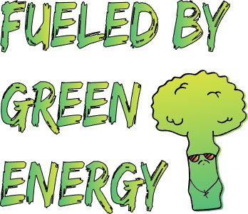 Fueled by green energy