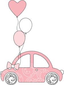 Rózsaszín autó
