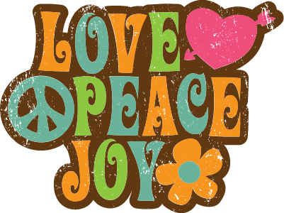 Love peace joy