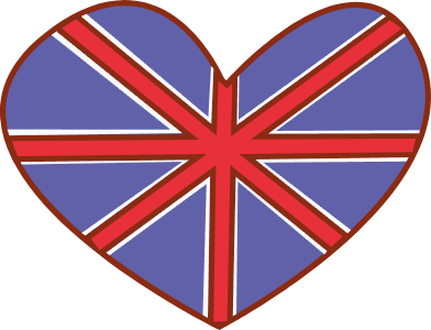 Britt mintás zászló