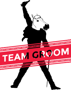 Team groom lófej