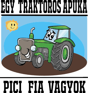 Egy traktoros apuka
