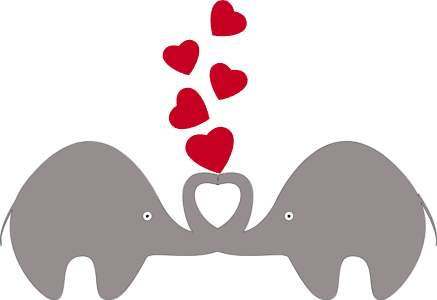 Szerelmes elefántok