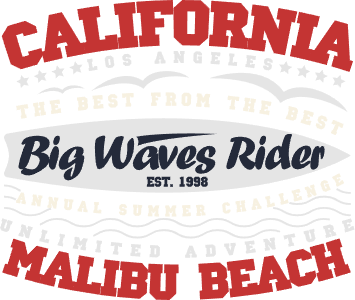 Big waves rider
