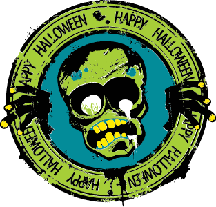 Halloween zombi