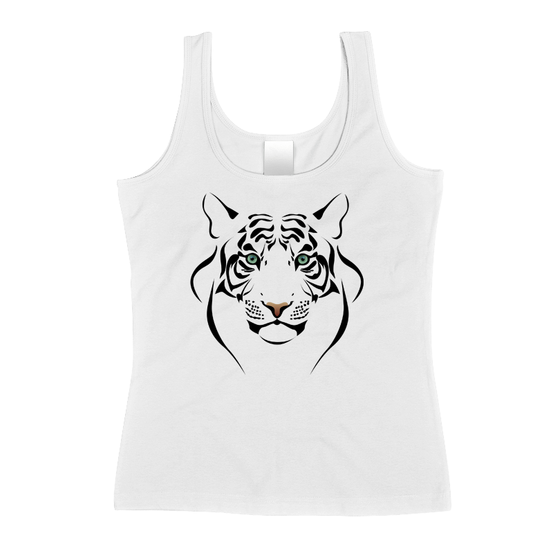 Tigris mintás női trikó