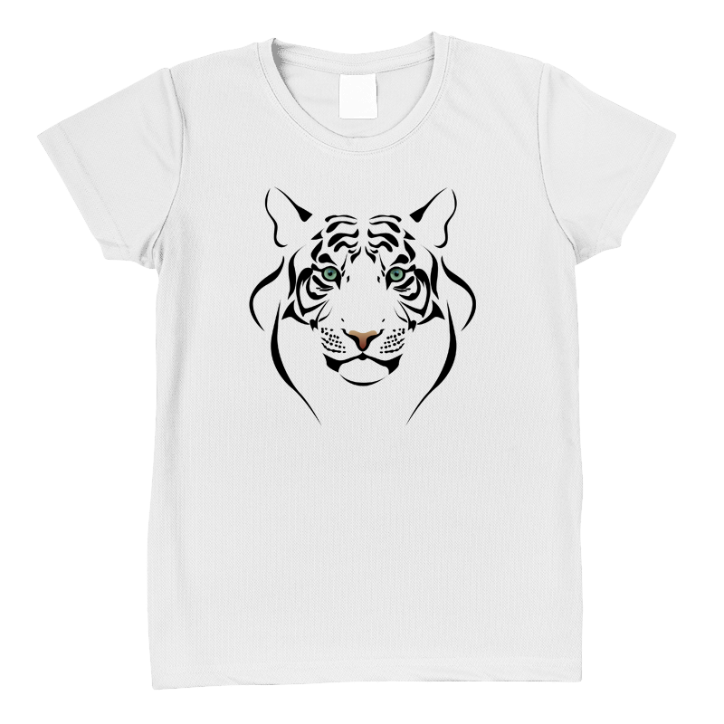 Tigris mintás női sport póló